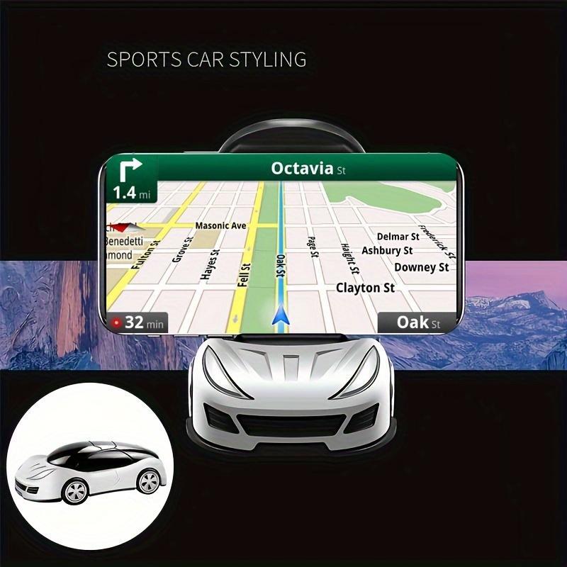 Creative Car Model Design Phone Holder, Rotatable Car Phone Holder, Universal Car Interior Accessories for Car Dashboard & Home Office Desk