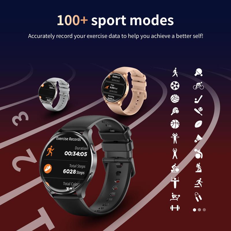 Multifunctional Smart Watch, Fashionable Digital Watch with Multi-Sport Modes and Time Display, Sports Watch for Women & Men