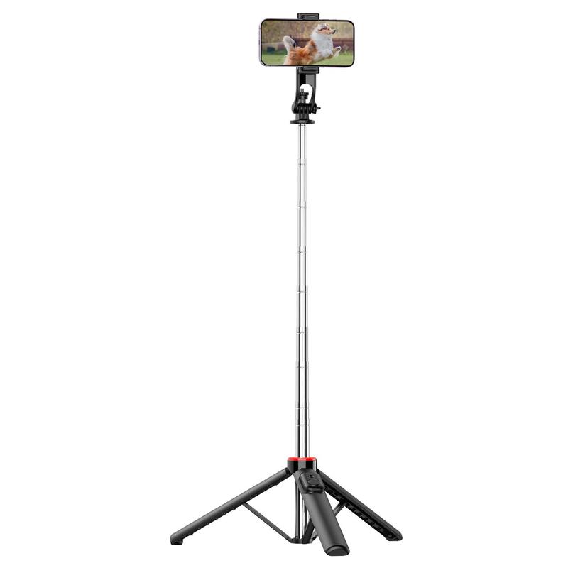 Selfie Stick & Phone Tripod with Remote, 1 Count Extendable Cell Phone Tripod & Detachable Phone Holder, Selfie Stick Tripod Stand for iPhone Samsung Huawei Xiaomi Oneplus