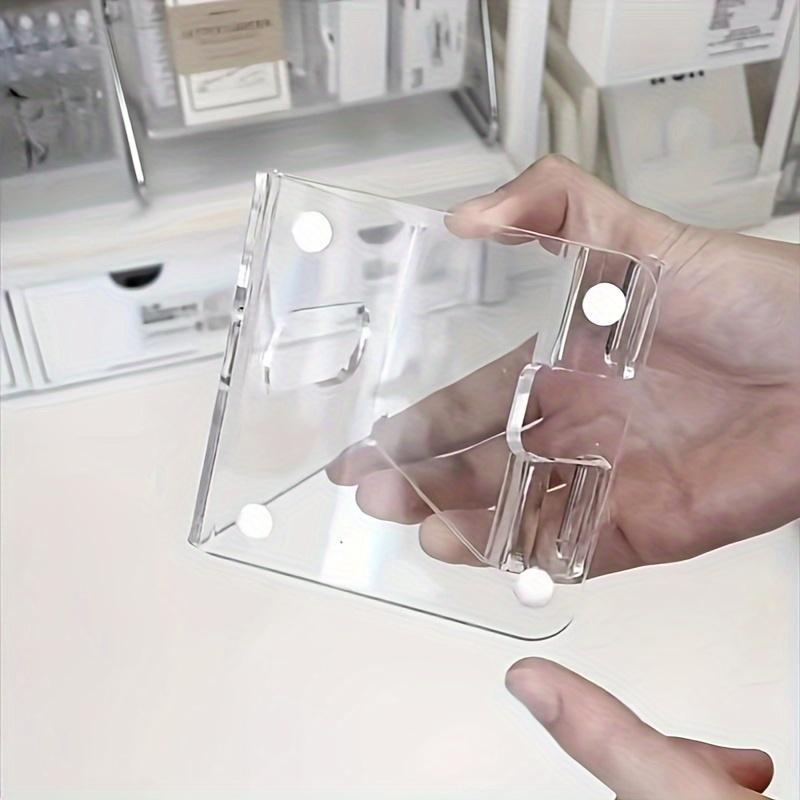 Acrylic Clear Phone Holder for Smartphone, Solid Color Desktop Thickened Cell Phone Stand, Universal Creative Phone Holder for Home Office, Phone Accessories