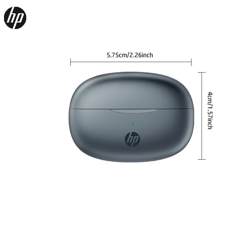 HP Black H10I True Wireless Headphones, Noise Cancellation Headphones, Sport Earphones For Phone, PC, Walkman etc. IPX4 Waterproof & Touch Control, Best Gift for Friend