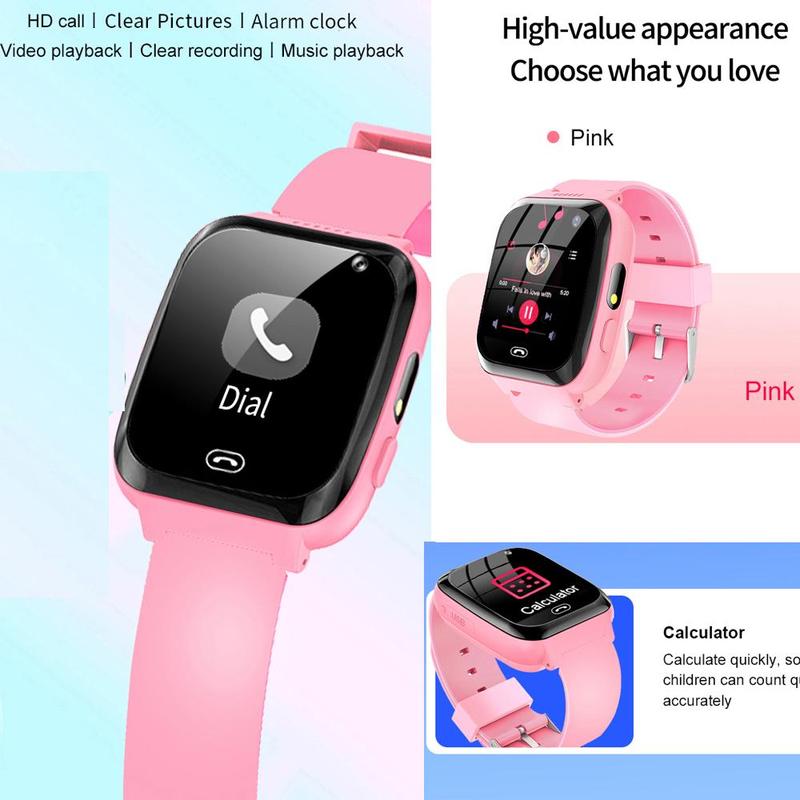 KGG Multifunctional Smart Watch, Fashionable Digital Watch with 1GB SD Card & 6 Games, Smart Watch with Phone Call for Boys & Girls