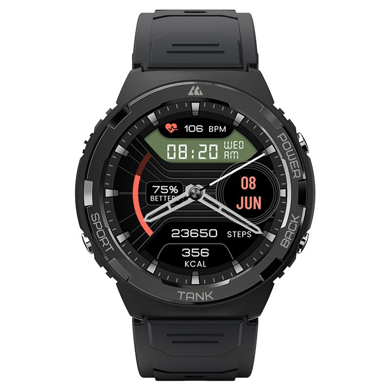 KOSPET S1 Smartwatch, Calls, Health & Menstrual Track, Long Battery Life, 50M Waterproof, AMOLED Display, Music Player, Android & iOS
