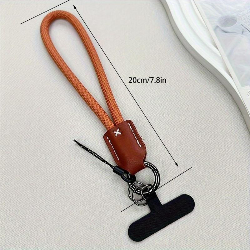 Portable Mobile Phone Lanyard, Anti-lost Phone Strap, Nylon Wrist Strap for iPhone, Outdoor Anti-lost Phone Chain, Phone Accessories