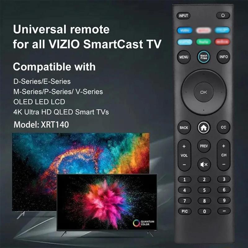 Universal Remote Control, Battery Operated Smart TV Remote Control without Battery Compatible with Vizio 4K UHD HDR Smart TV, Household Appliance Parts
