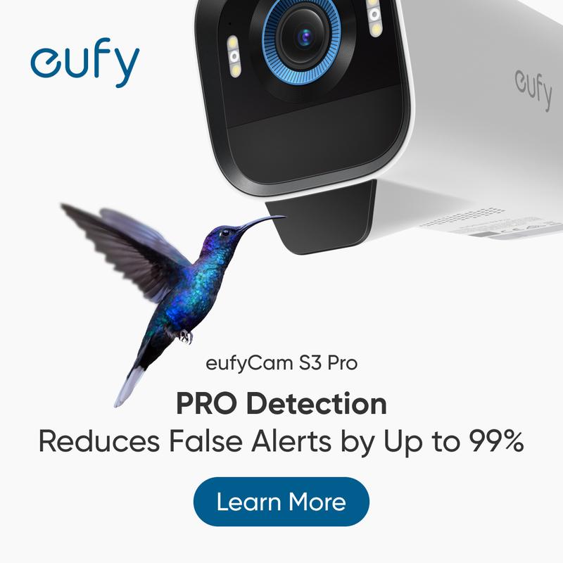 eufyCam S3 Pro Add-on Camera, Solar Camera Outdoor Wireless, MaxColor Night Vision, 4K Security Camera with Solar Panel, Forever Power 2.0, Face Recognition AI, Expandable Local Storage, No Monthly Fee