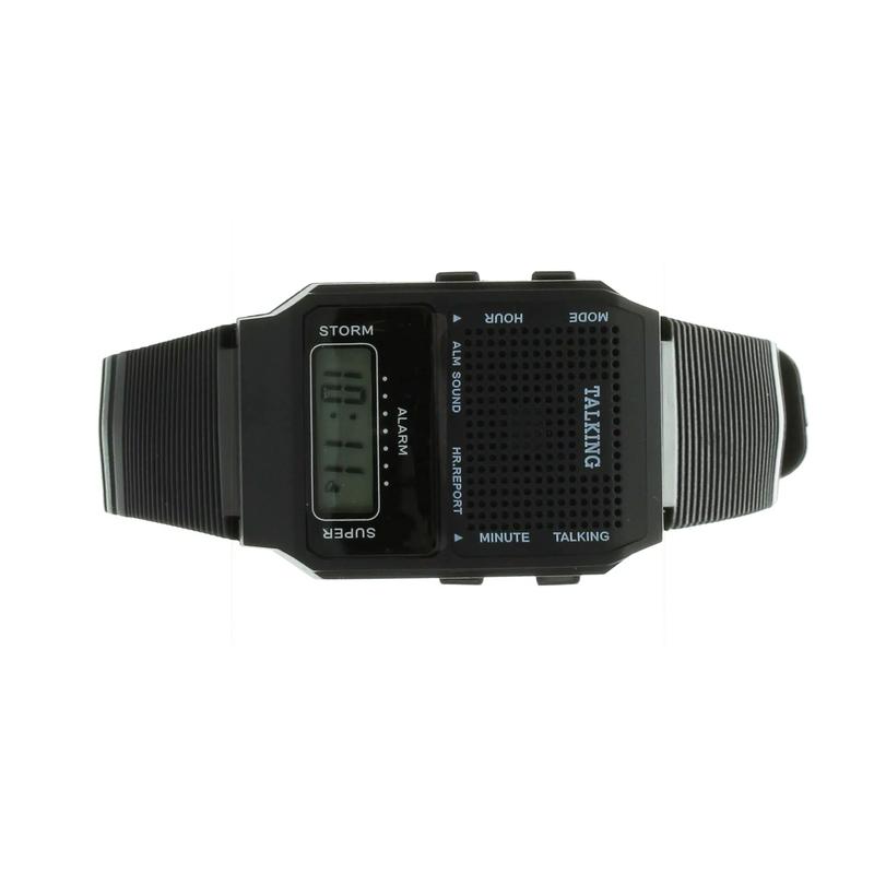 Spanish Talking Watch with Alarm and Hourly Time Announcement TAW32SP Wearable Devices
