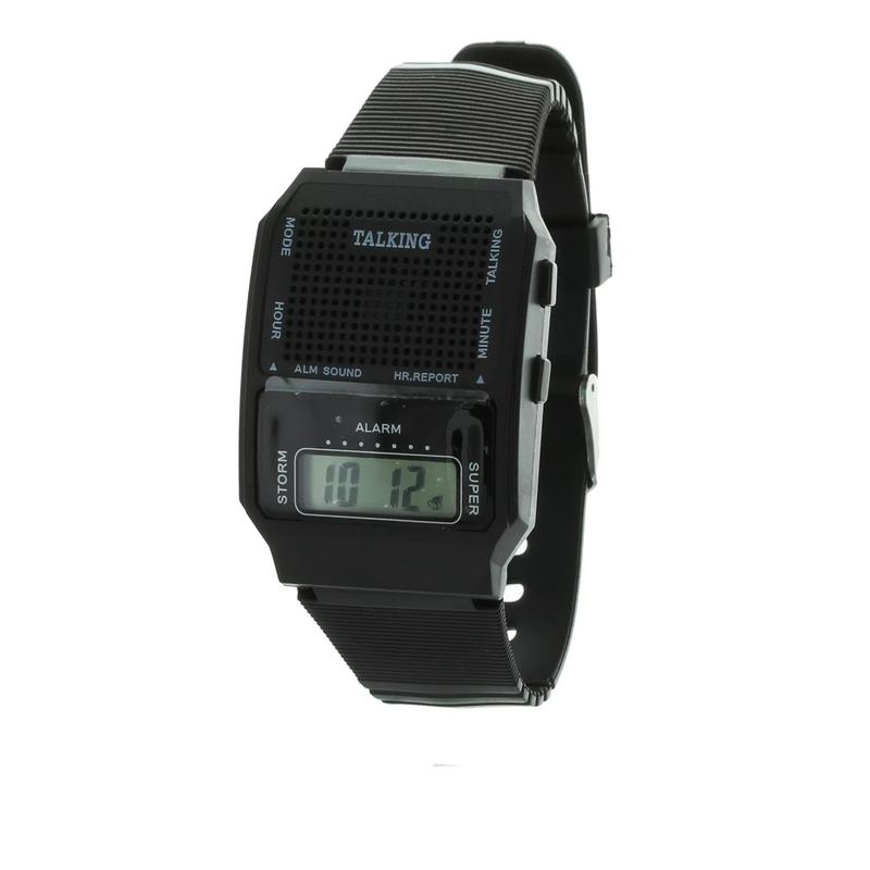 Spanish Talking Watch with Alarm and Hourly Time Announcement TAW32SP Wearable Devices