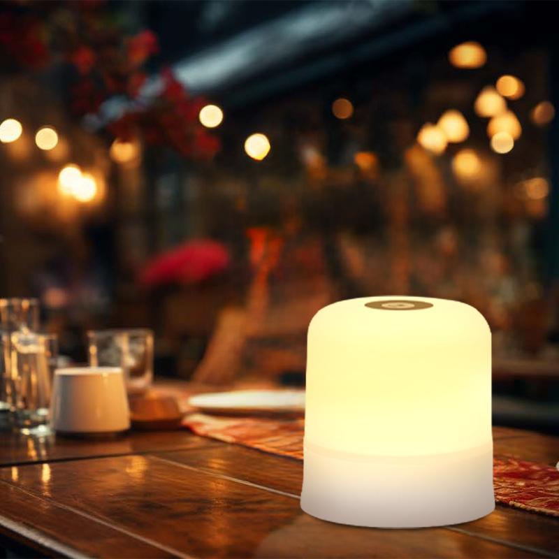 USB Rechargeable LED Night Light, 16-color Changing Touch Control Night Light, Decorative Light for Bedroom, Living Room, Home Decor