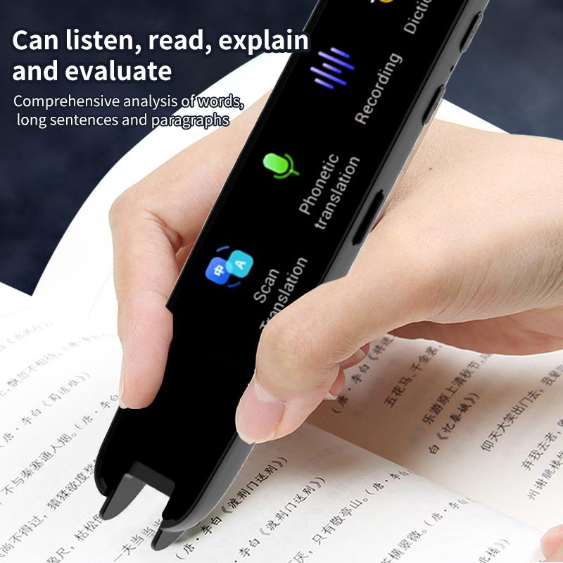 2.99 Inch HD Display Translation Pen for Fall, Multi-purpose One-key Translation Pen, Multifunctional Translation Pen for Learning, Office, Travel 2024 New Christmas Gifts Black Friday Sales