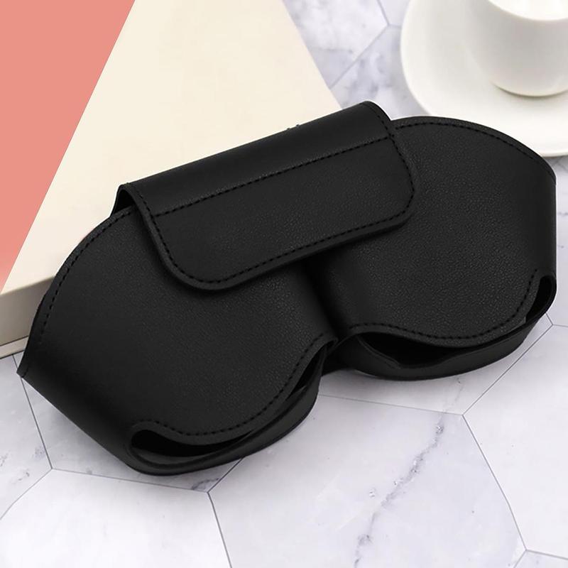 Solid Color PU Leather Headphone Case, Premium Earphone Headset Protector, Earphone Protective Cover Compatible with AirPods Max