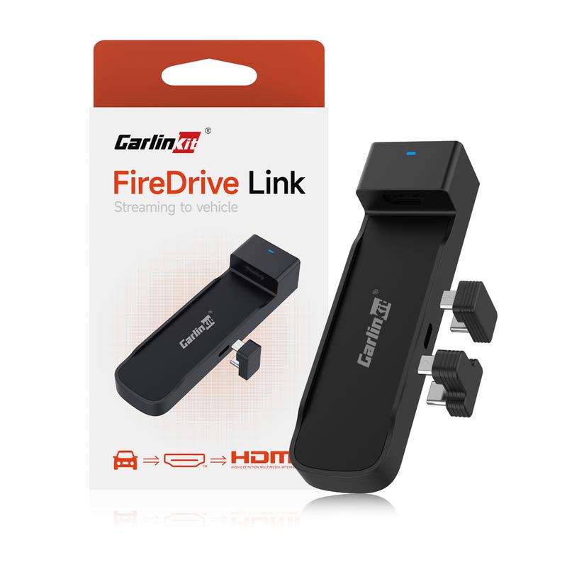 CarPlay Converter HDMI Multimedia TV Adapter fit for  Fire TV Stick, Compatible with any car model with factory wired CarPlay, 1080P@60fps