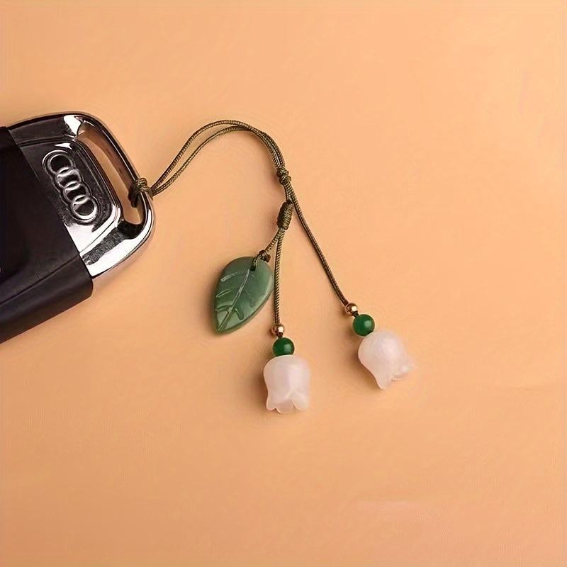 Bellflower Design Phone Lanyard, Cute Flower Decor Phone Hanging Strap, Phone Pendant Accessories for Women & Girls