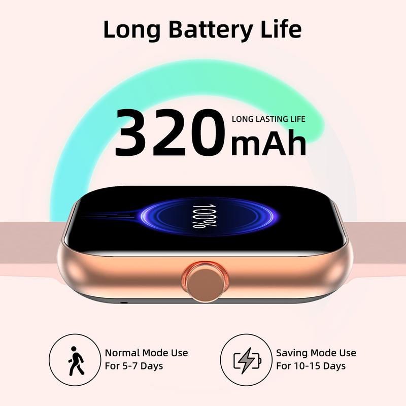 Smart watch wear, outdoor sports and sleep quality, record healthy life, A221 model, pink is the choice of girls Devices Screen smartwatch bluetooth phone call Wearable Android