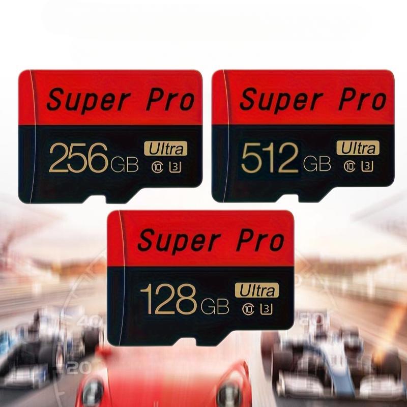 Mini Memory Card, 1 Count 256GB 128GB Flash Micro SD Card for Data Storage, Microsd TF SD Card for Tablet Camera Phone, Office Accessories