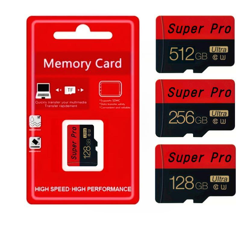 Mini Memory Card, 1 Count 256GB 128GB Flash Micro SD Card for Data Storage, Microsd TF SD Card for Tablet Camera Phone, Office Accessories