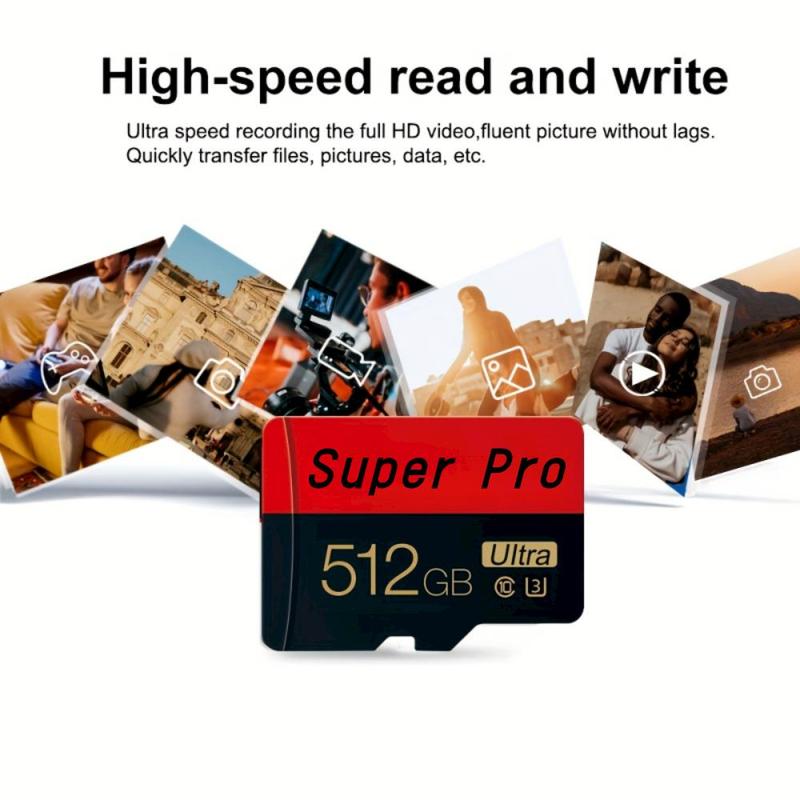 Mini Memory Card, 1 Count 256GB 128GB Flash Micro SD Card for Data Storage, Microsd TF SD Card for Tablet Camera Phone, Office Accessories