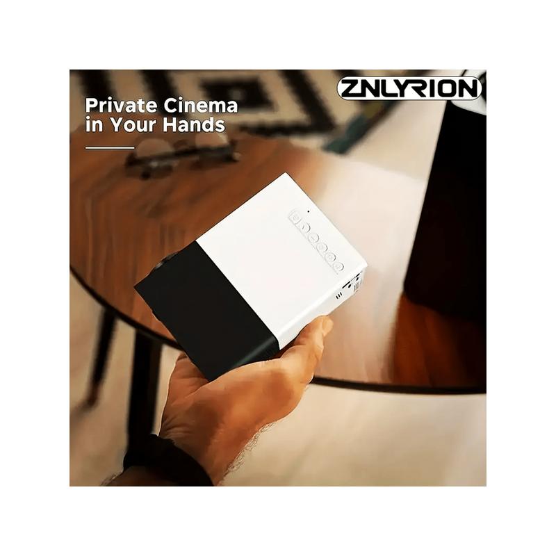 Home Theater Portable Mini Projector, Supporting Smartphone Wired Screen Sharing, Allowing You To Enjoy Cinema At Home Portable Wireless
