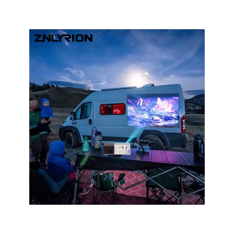 Home Theater Portable Mini Projector, Supporting Smartphone Wired Screen Sharing, Allowing You To Enjoy Cinema At Home Portable Wireless