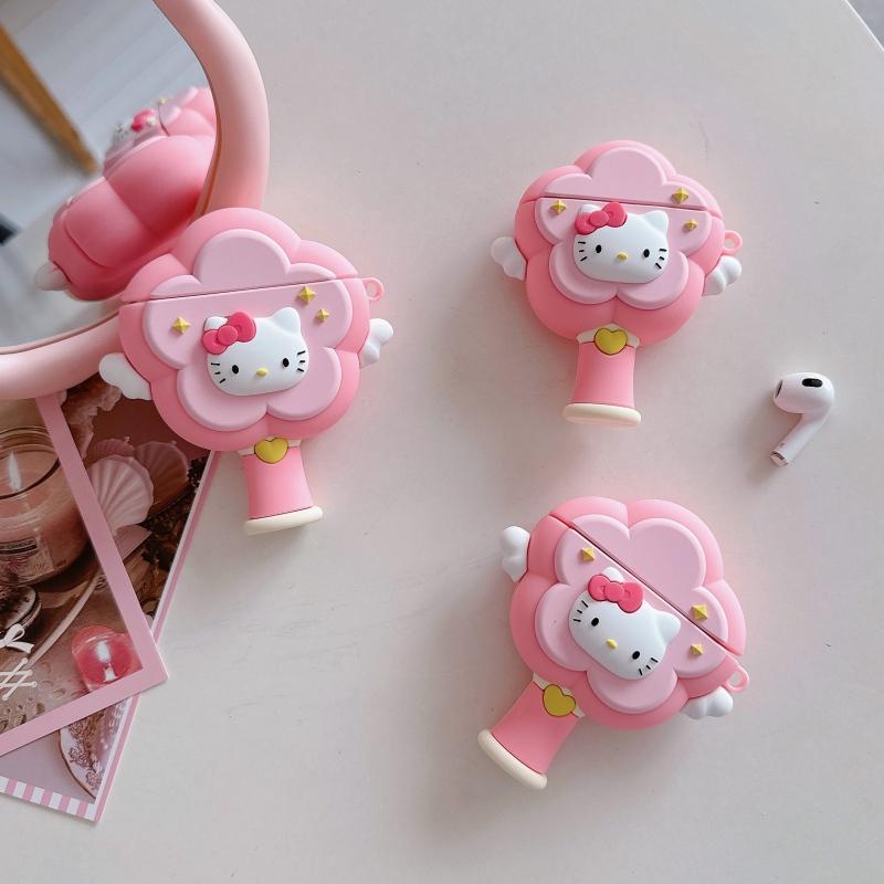 SANRIO Earphone Case, Silicone Earphone Protective Cover, Earphone Protector for AirPods 1 2 3 Pro