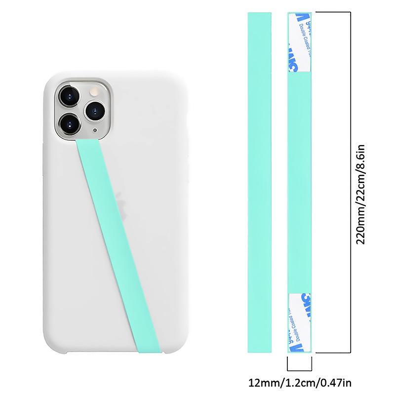 Ultra-thin Silicone Phone Expansion Strap, Anti-drop Comfortable Wrist Strap, Mobile Phone Accessories Compatible with iPhone