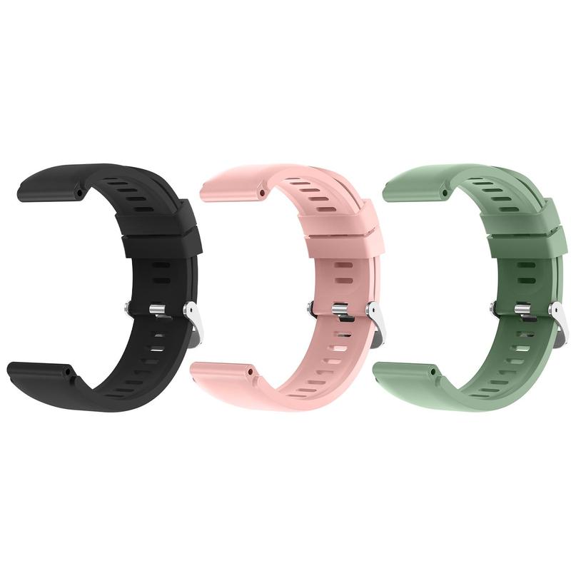 Durable Silicone Watch Band for Watch ZL54C ZL54CJ, 20mm Soft Rubber Replacement Watch Band with Stainless Steel Buckle, Smart Watch Bands Sport Watch Band for Men Women, Replacement for 20mm Watch Band