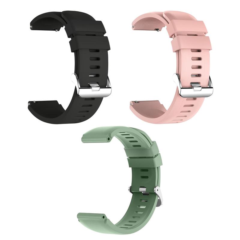 Durable Silicone Watch Band for Watch ZL54C ZL54CJ, 20mm Soft Rubber Replacement Watch Band with Stainless Steel Buckle, Smart Watch Bands Sport Watch Band for Men Women, Replacement for 20mm Watch Band