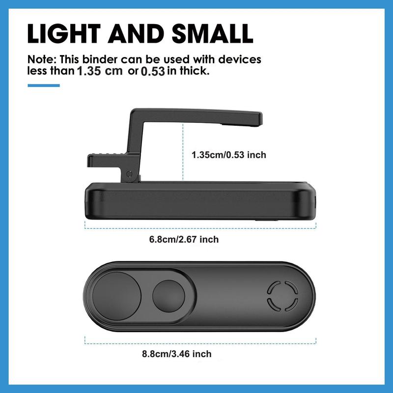 Remote Control Page Turner for Kindle Paperwhite Oasis Kobo, Rechargeable Clicker Page Turner Kindle Accessories for iPhone, iPad, Android Tablets, Page Turning Tool