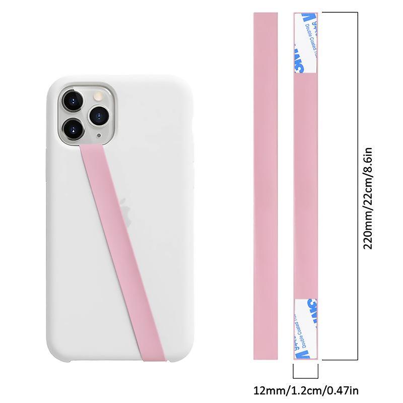 Ultra-thin Silicone Phone Expansion Strap, Anti-drop Comfortable Wrist Strap, Mobile Phone Accessories Compatible with iPhone