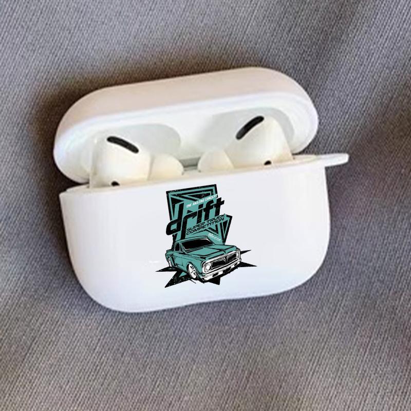 Car Pattern Earphone Case, Shockproof Anti-fall TPU Protective Cover, Earphone Case for AirPods 1 2, AirPods 3, AirPods Pro, AirPods Pro2