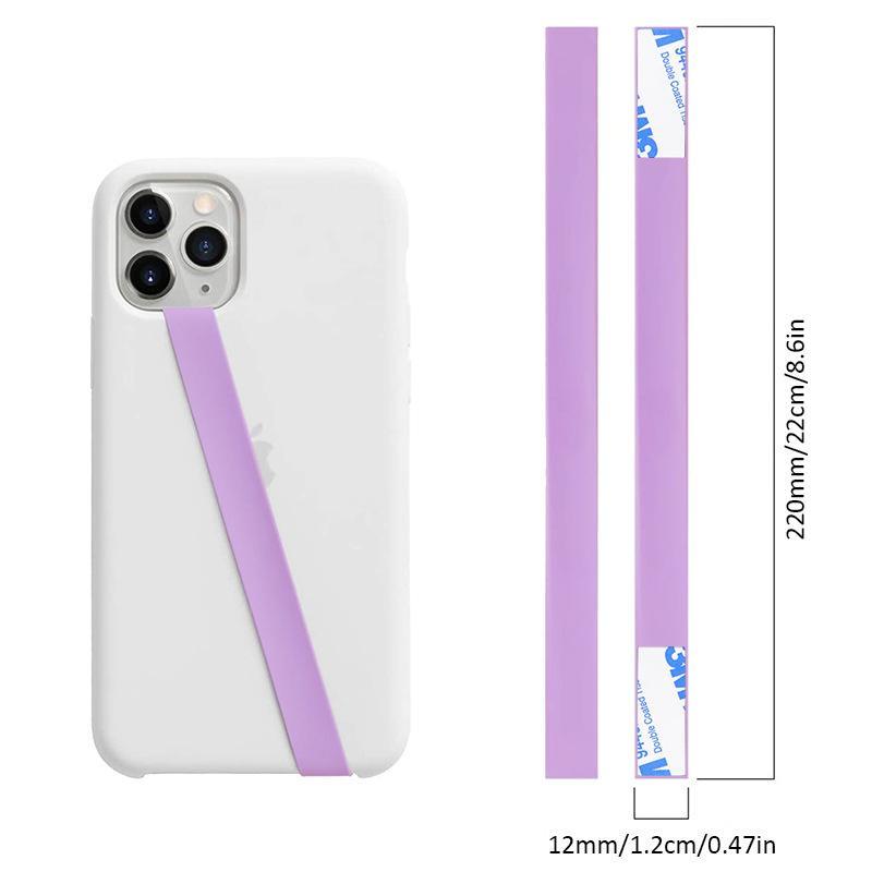 Ultra-thin Silicone Phone Expansion Strap, Anti-drop Comfortable Wrist Strap, Mobile Phone Accessories Compatible with iPhone