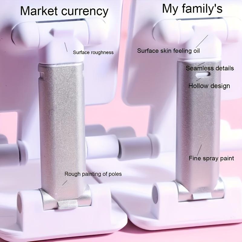 Universal Adjustable Desktop Tablet Holder Stand, Stable & Durable Tablet & Phone Holder, Easy to Use Phone Accessories for Home & Office