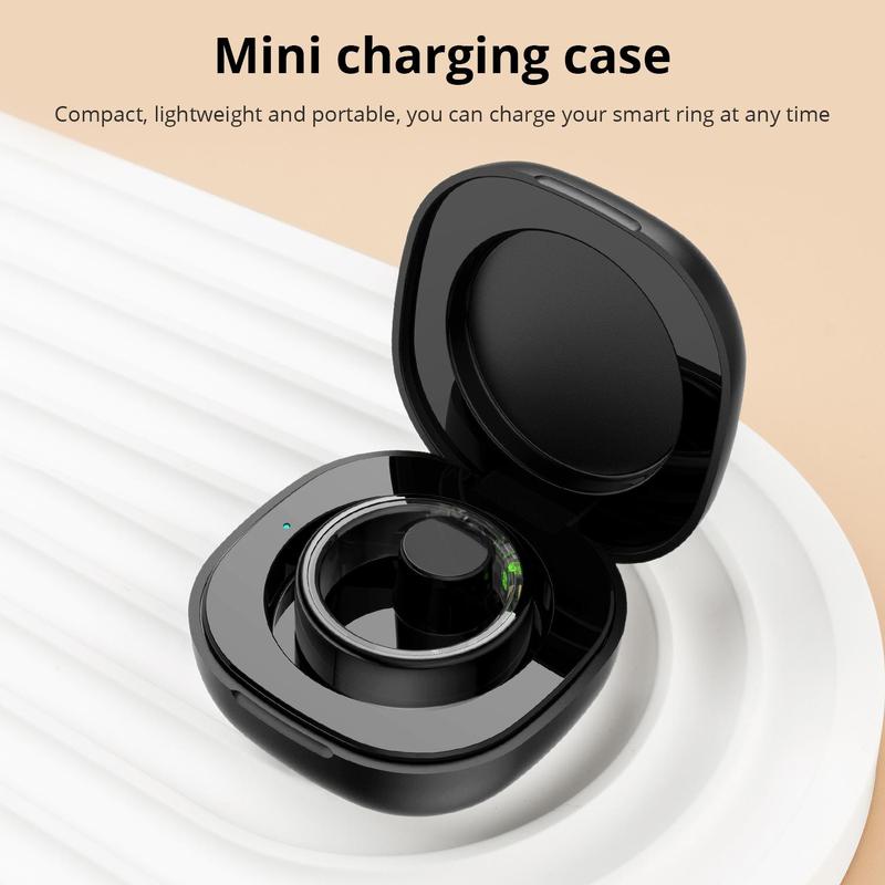COLMI Smart Ring Charging Case(Case Only), 1 Count Smart Ring Charging Case, Wearable Accessories Compatible with COLMI Smart Ring
