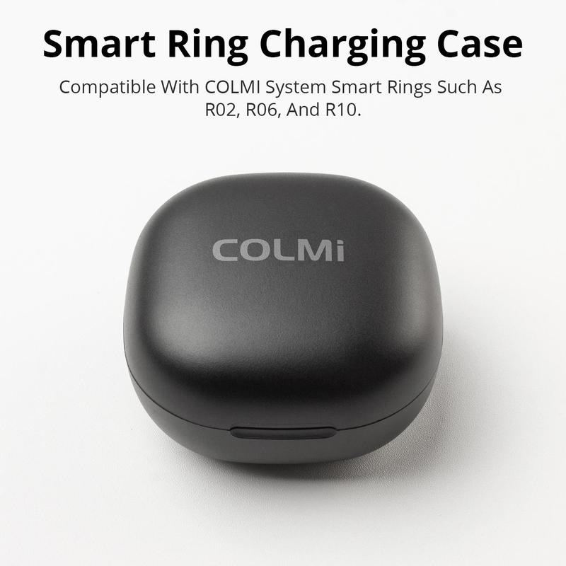 COLMI Smart Ring Charging Case(Case Only), 1 Count Smart Ring Charging Case, Wearable Accessories Compatible with COLMI Smart Ring