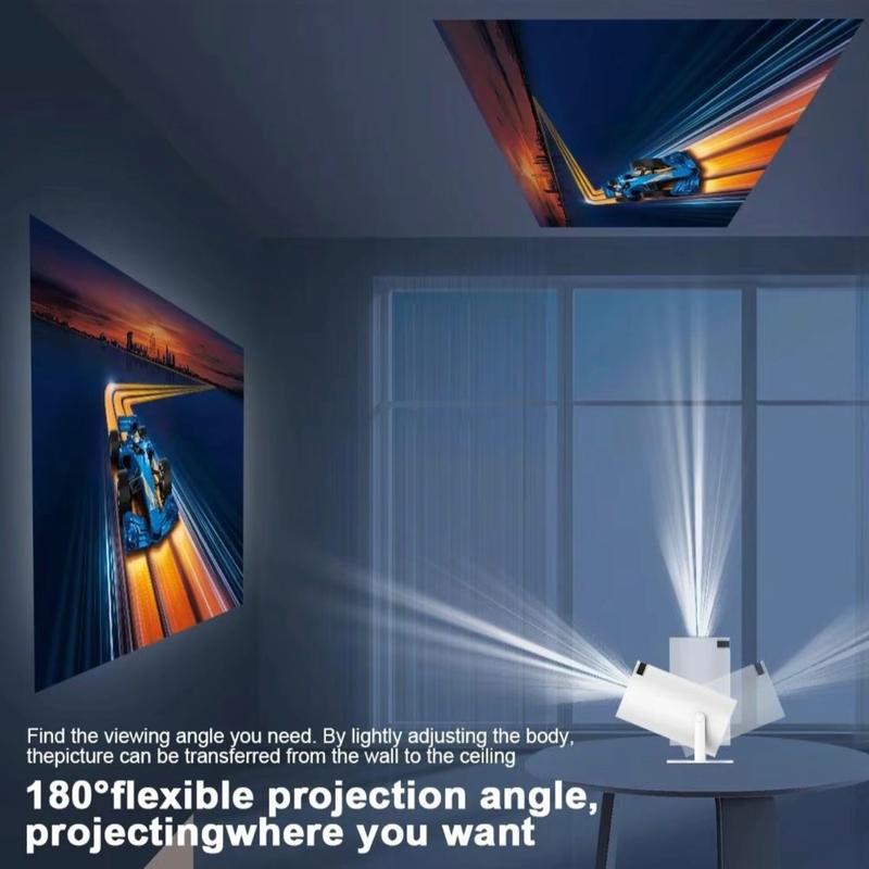 Magcubic Portable Projector HY300 Pro - High Brightness and Contrast Ratio Audio
