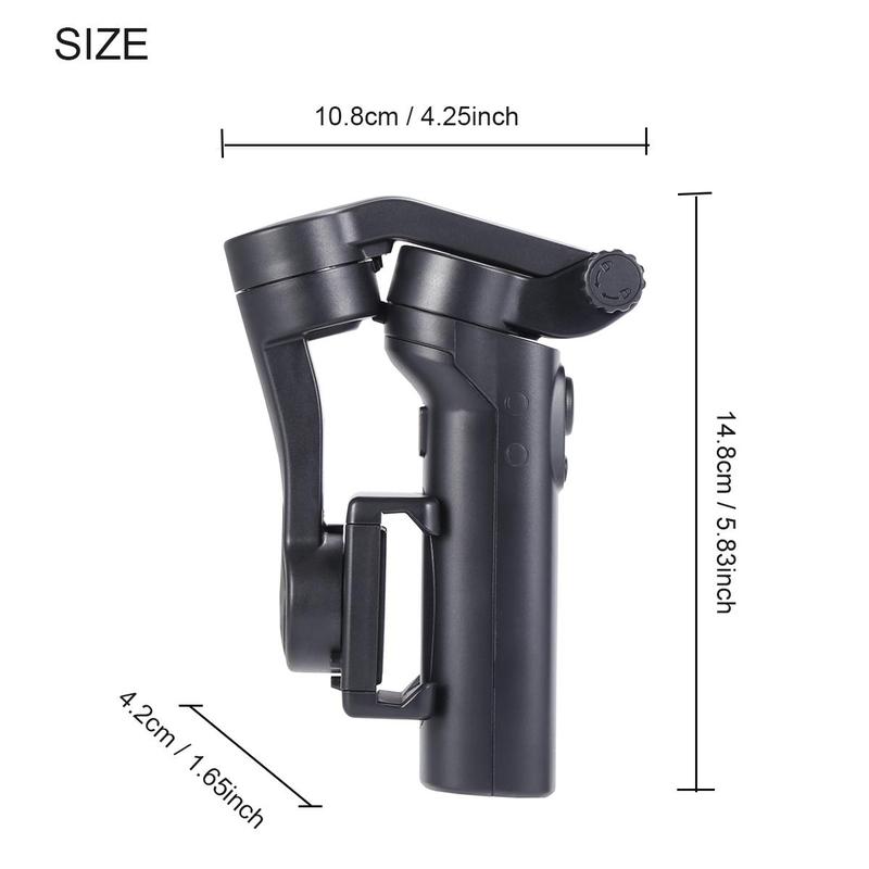 3-axis Gimbal Stabilizer, 1 Count Anti Shaking Handheld Pan Tilt Stabilizer, Automatic Balance Phone Holder for Vlog, Sports, Travel, Live Streaming & Party, Stocking Fillers Gift