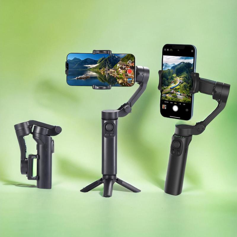 3-axis Gimbal Stabilizer, 1 Count Anti Shaking Handheld Pan Tilt Stabilizer, Automatic Balance Phone Holder for Vlog, Sports, Travel, Live Streaming & Party, Stocking Fillers Gift