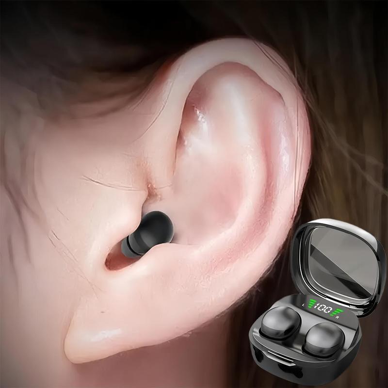 Wireless Earphone, In-ear Design Earbuds with Charging Case, Noise Cancelling Headphone for Work, Class, and Sleep, Earphone for Sports & Travel