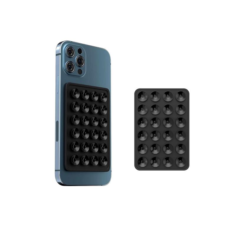 Silicone Suction Phone Case Adhesive Mount, 1 Count Anti-slip Hands-free Mobile Accessory Holder for Selfies and Videos, Universal Phone Accessories for iPhone & Android