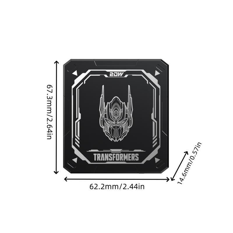 TRANSFORMERS TF-D30 20W Fast Charging Magnetic Power Bank, 5000mAh Portable Magnetic Power Bank, Portable Charger for iPhone & Android
