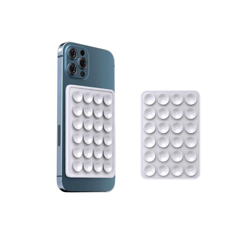 Silicone Suction Phone Case Adhesive Mount, 1 Count Anti-slip Hands-free Mobile Accessory Holder for Selfies and Videos, Universal Phone Accessories for iPhone & Android