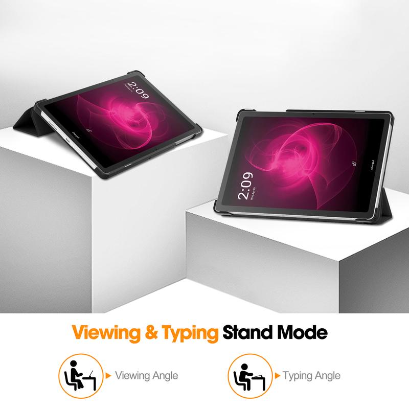 For T-Mobile REVVL TAB 5G 2023 Tablet Case Magnetic Slim Flip Smart Cover with Auto Sleep Wake