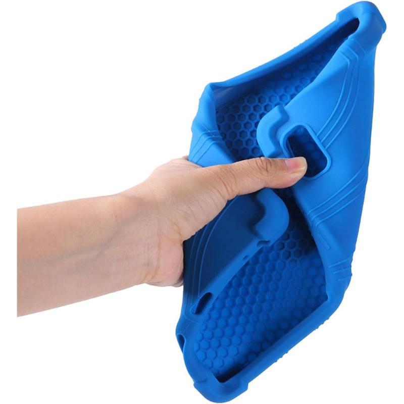 Case for Lenovo Tab M9 Cover 9.0 inch (TB-310FU, Released),  Friendly Soft Silicone Adjustable Stand Cover for Lenovo Tab M9 Tablet (Blue)