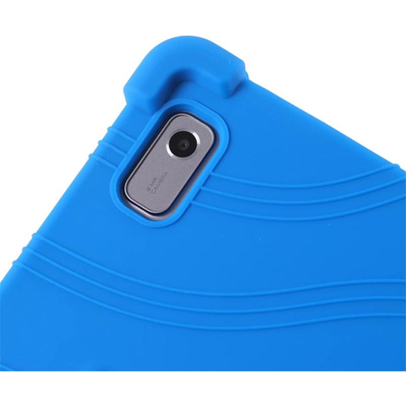 Case for Lenovo Tab M9 Cover 9.0 inch (TB-310FU, Released),  Friendly Soft Silicone Adjustable Stand Cover for Lenovo Tab M9 Tablet (Blue)