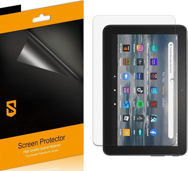 (3 Pack) Designed for All- Fire 7 Tablet 7-inch (12th Generation - 2022 release) Screen Protector, High Definition Clear Shield (PET)