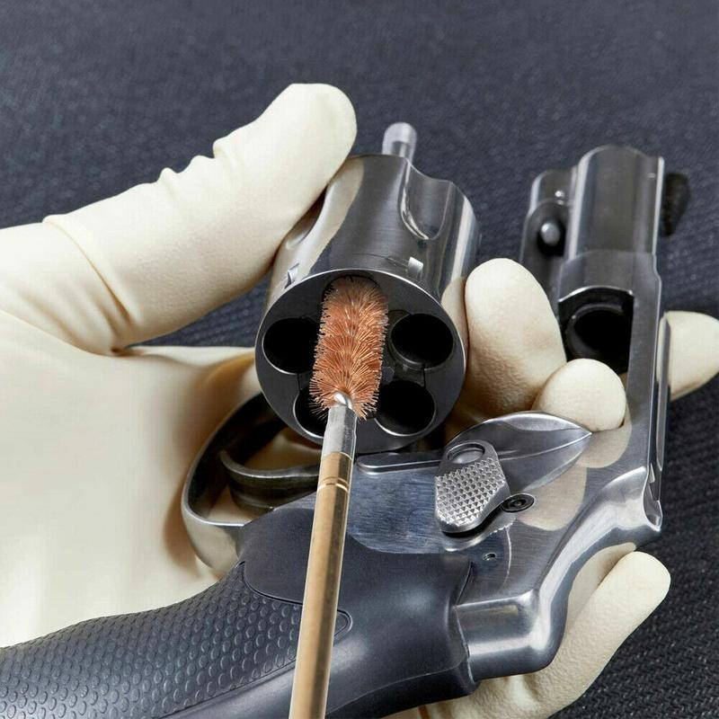 43 PCS Gun Cleaning Kit Pro Universal Pistol Rifle Shotgun Cleaner Set US