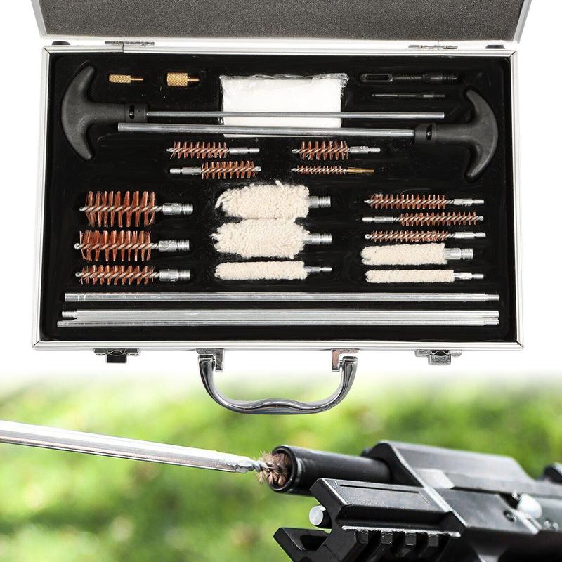 Universal Cleaning Kit, 125pcs set Portable Professional Cleaning Kit with Carrying Case, Tool Organizer