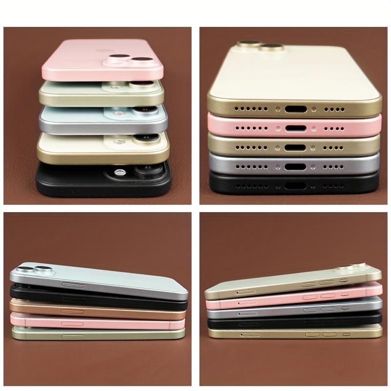 Non-working Matte Mobile Phones, Compatible With IP15 15plus 15pro 15promax, They Are Not Real Mobile Phones, Have No Logo Or Functions, The Size And Appearance Are The Same As Real Mobile Phones, Suitable For Store Display Or Photography P
