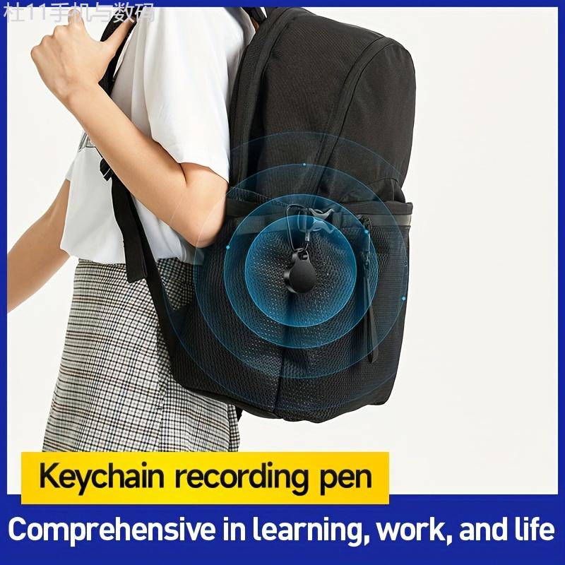 PAKIDA Portable Digital Voice Recorder with Noise Reduction - Rechargeable Mini Audio Recording Device for Lectures, Meetings, Interviews & Concerts - USB MP3 Playback, Voice Activated