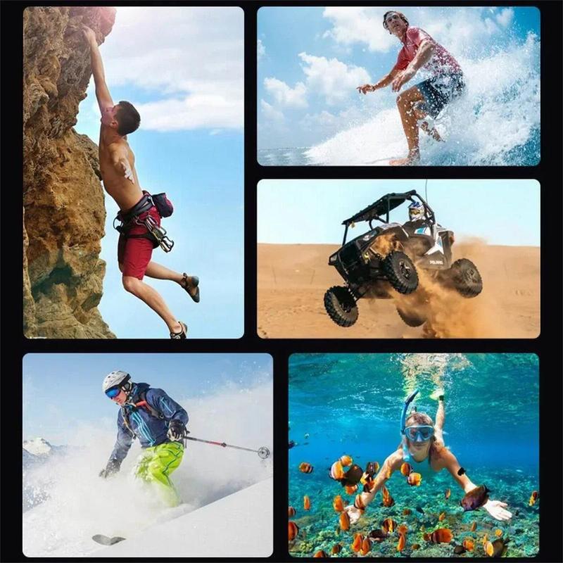 Outdoor Waterproof Sports Camera, 1 Count 4K HD WiFi Diving DV Camera, 360° Rotatable Handheld Camera, Action Camera for Outdoor Sports